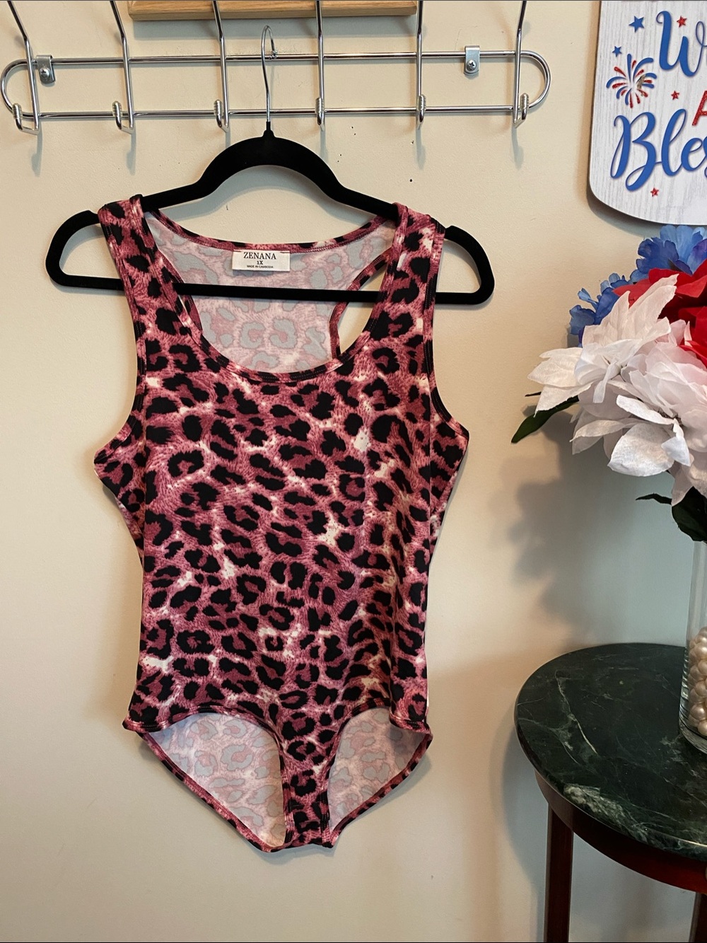 NWOT ZENANA OUTFITTERS Women’s LEOTARD SZ 1X